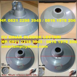 Kap Lampu Gantung WD Abu Abu